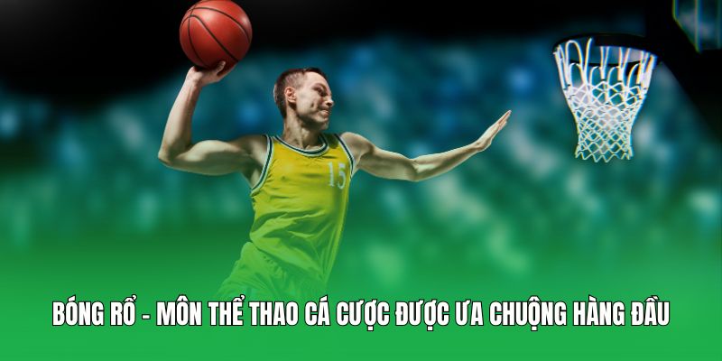 Bóng rổ - Môn thể thao cá cược được ưa chuộng hàng đầu